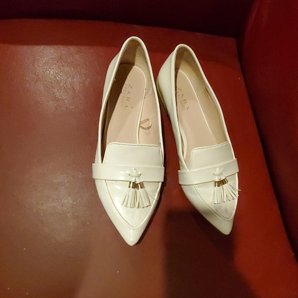 Womens patent leather flats